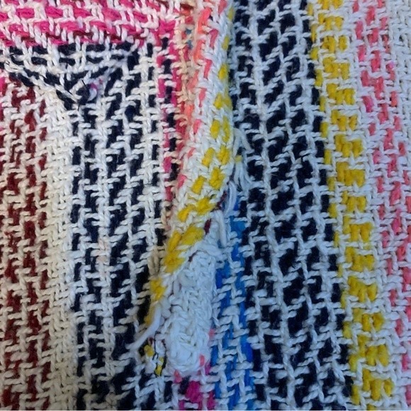 Earth Ragz Colorful Hooded Baja Sweater or Hoodie Size Small - Picture 4 of 8